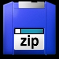 ZipDiskBlue
